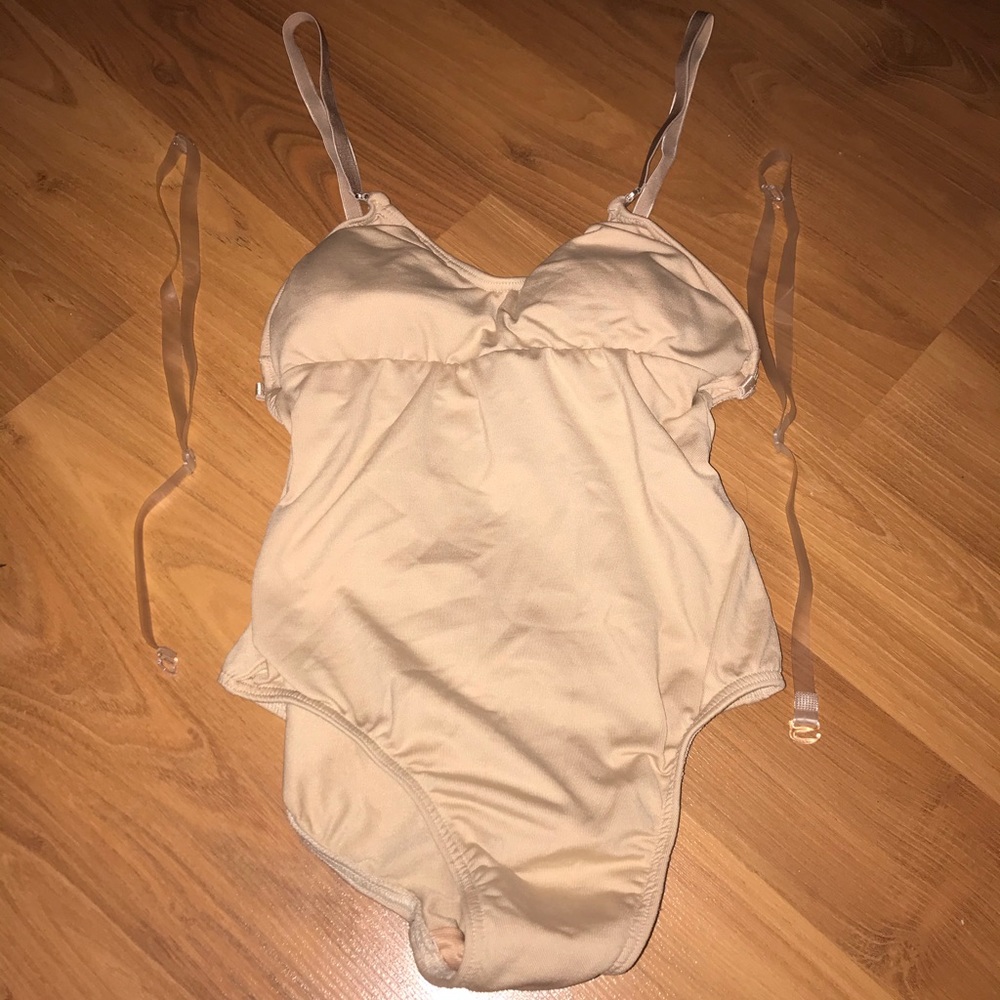 Beige Body Suit